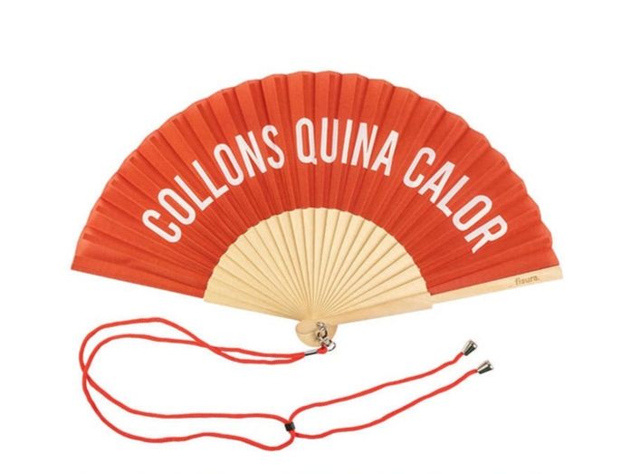 Abanico &quot;Collons quina Calor”.