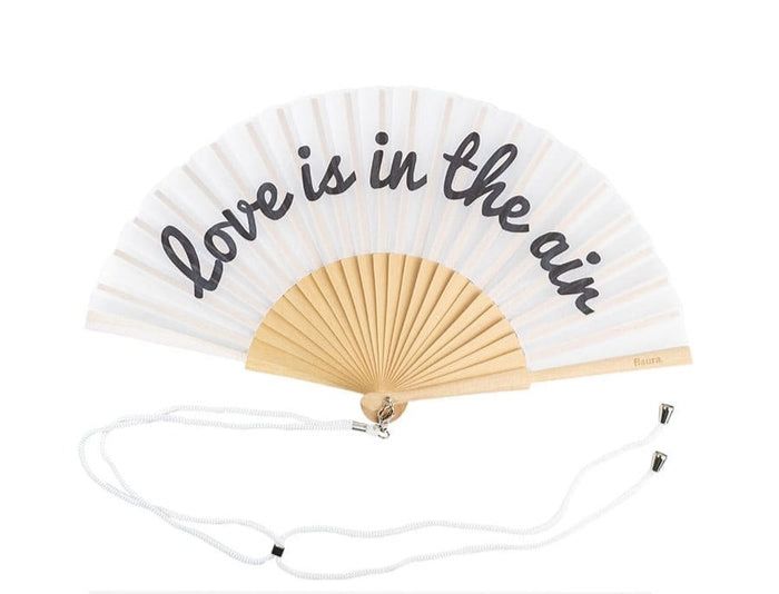 Abanico Blanco&quot; Love is in the air” 