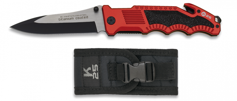 Navaja k25 Roja Hoja 10,7cm.