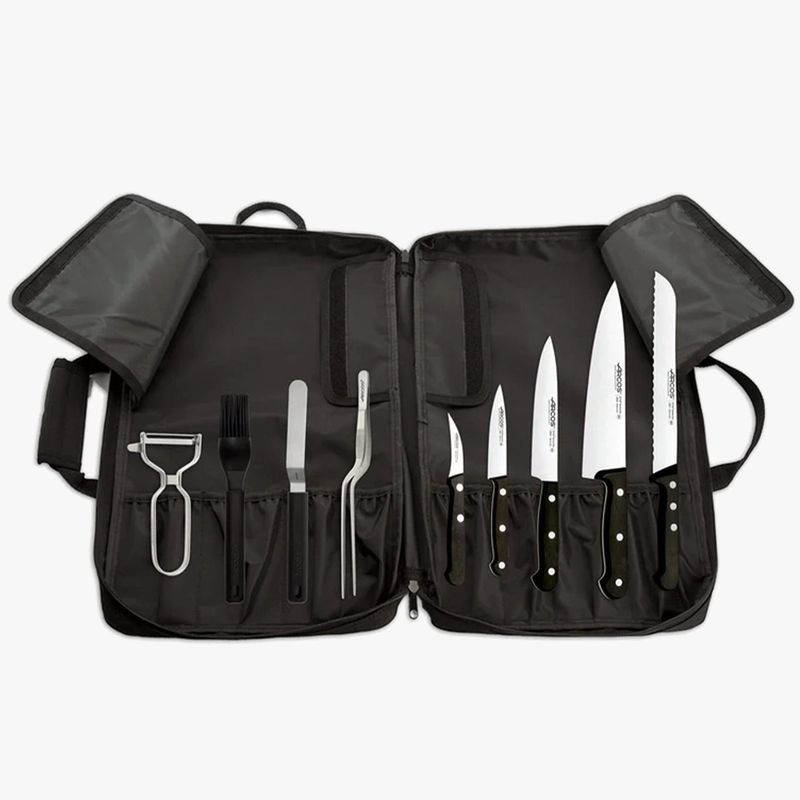 Set Arcos de cuchillos + gadgets + mochila Serie Universal.