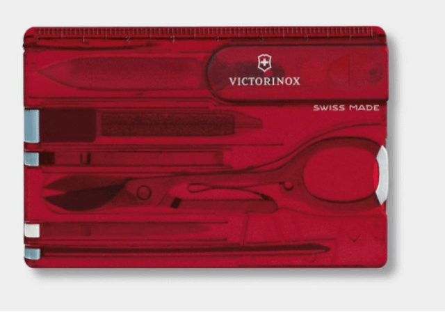 Tarjeta Victorinox Swiss Card Classic.