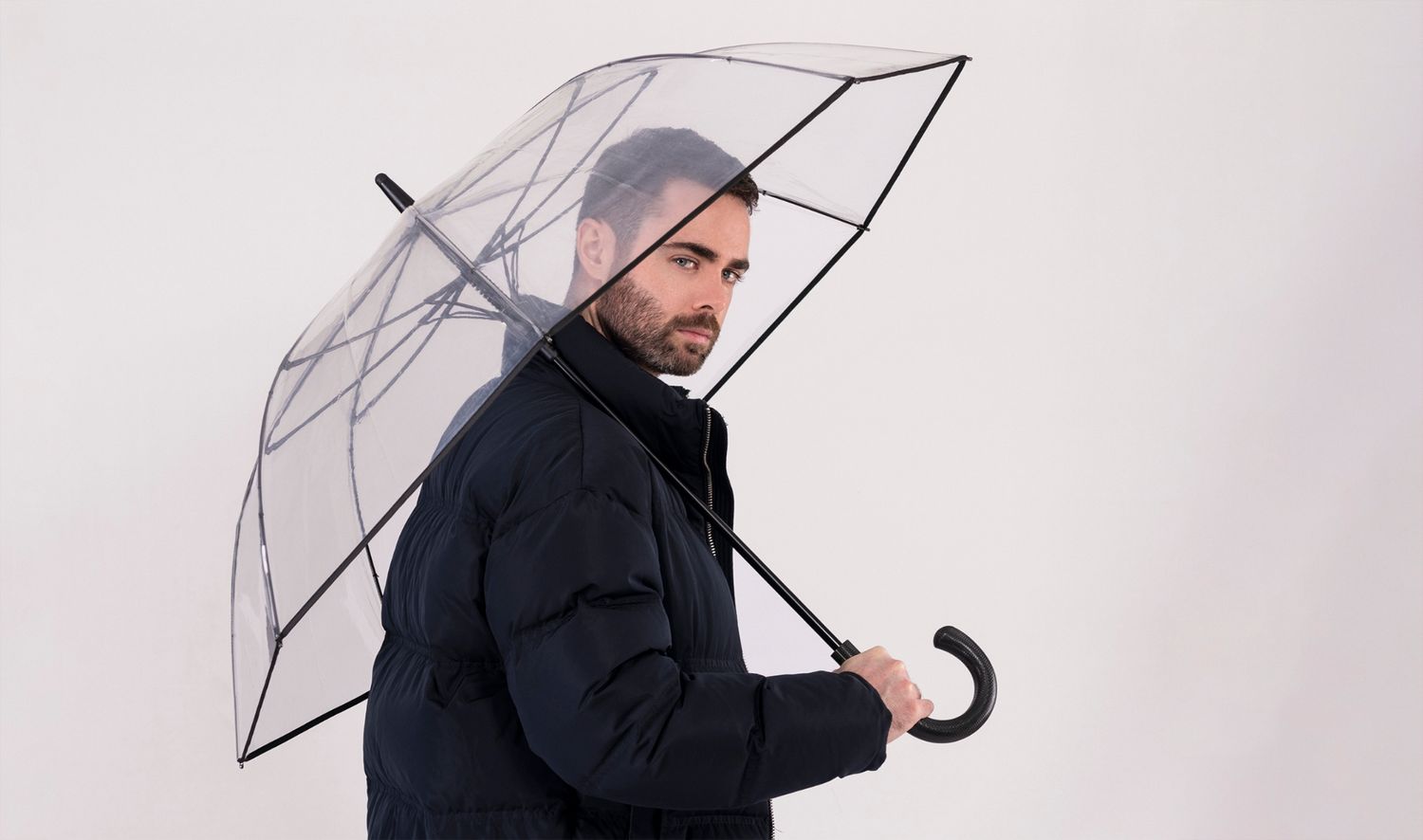 Paraguas Cacharel Transparente.