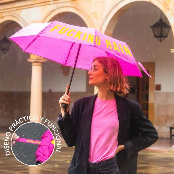 Paraguas "Fucking Rain" . Paraguas "Fucking Rain" .