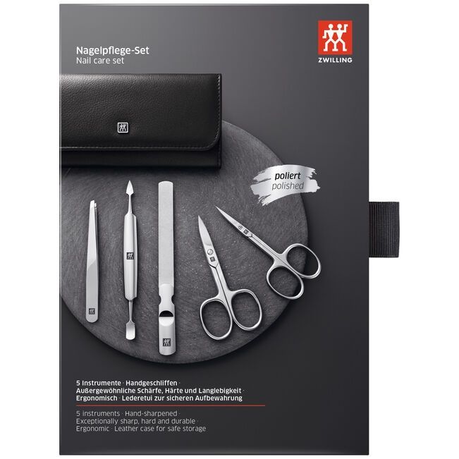 Estuche ZWILLING 5-pzs Negro.