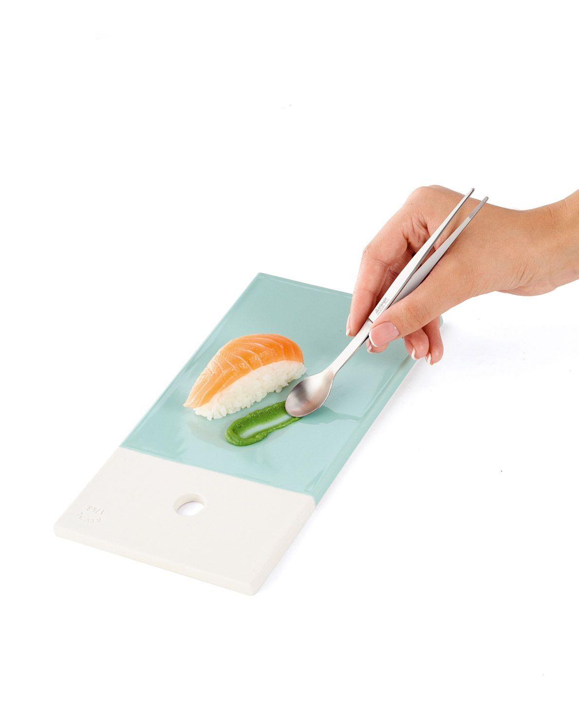 Cuchara Pinza de degustación Final.