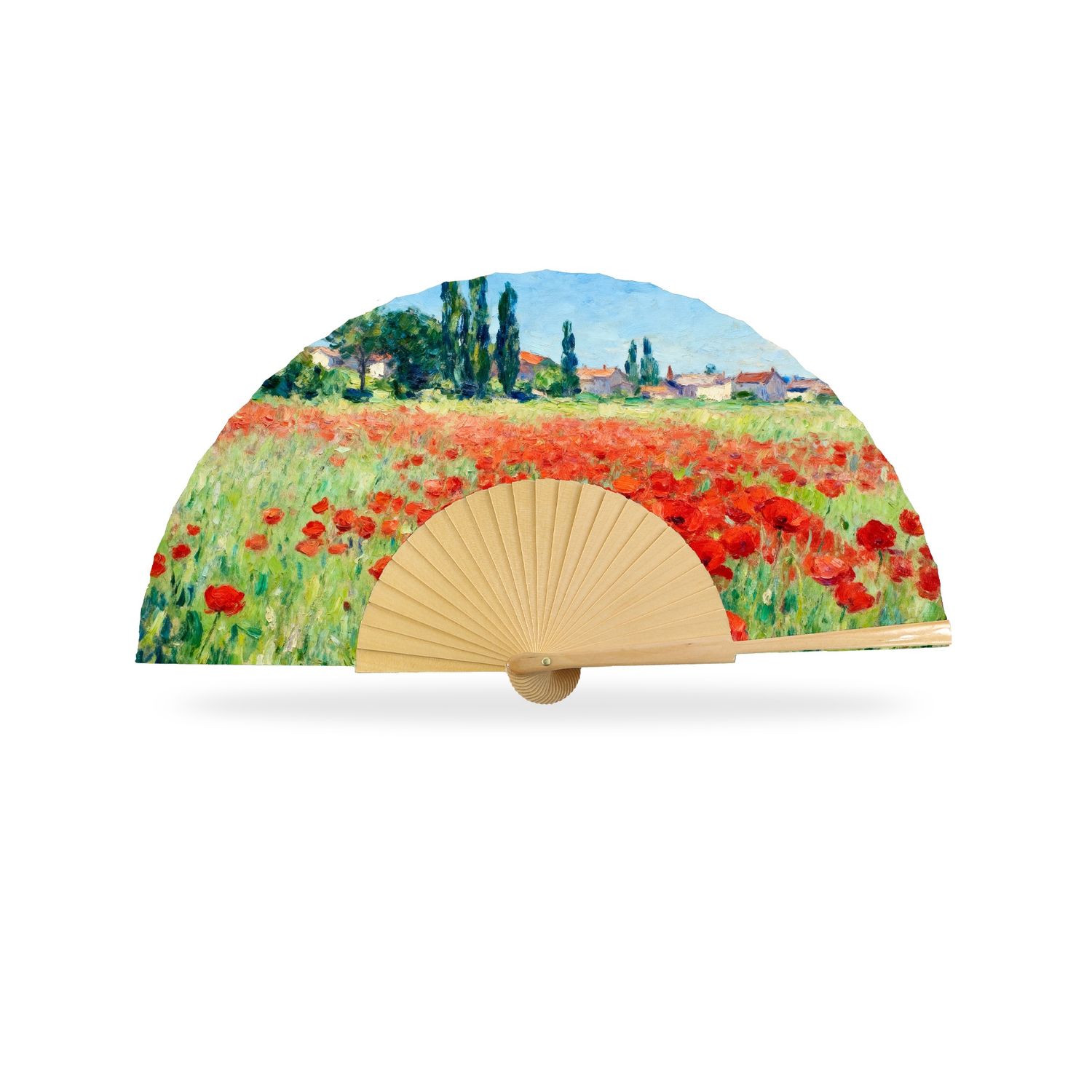 Abanico Arte madera.