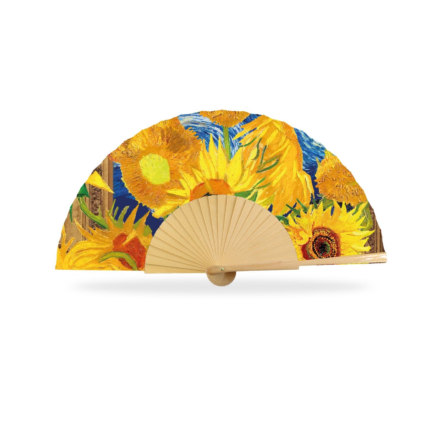 Abanico Arte madera. 