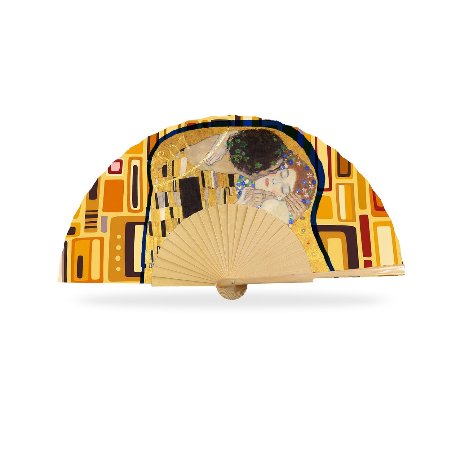 Abanico Arte madera. 