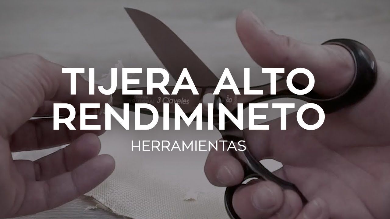 Tijera 3Claveles Alto Rendimiento Titanio