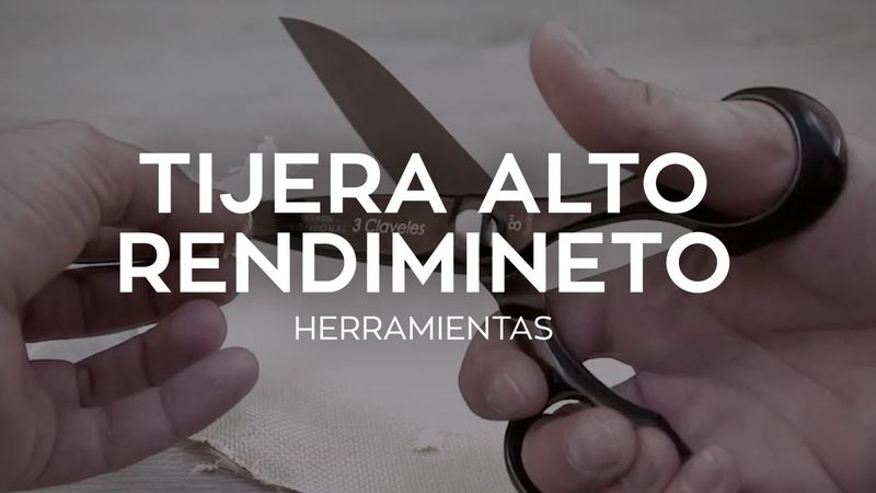 Tijera 3Claveles Alto Rendimiento Titanio