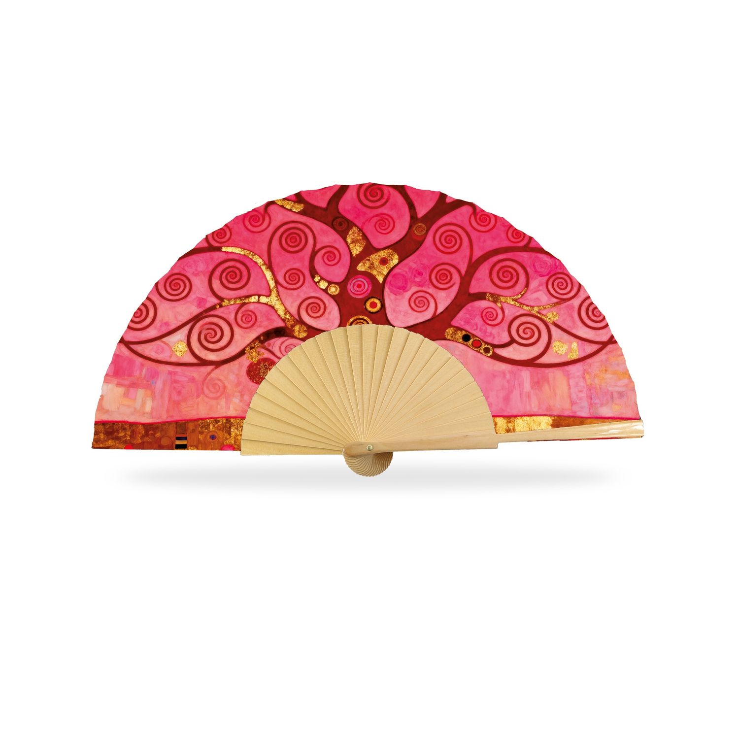 Abanico Arte madera.