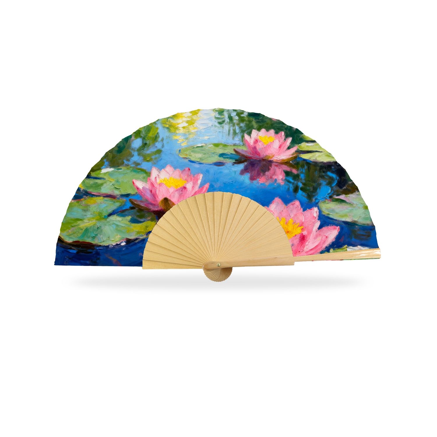 Abanico Arte madera.