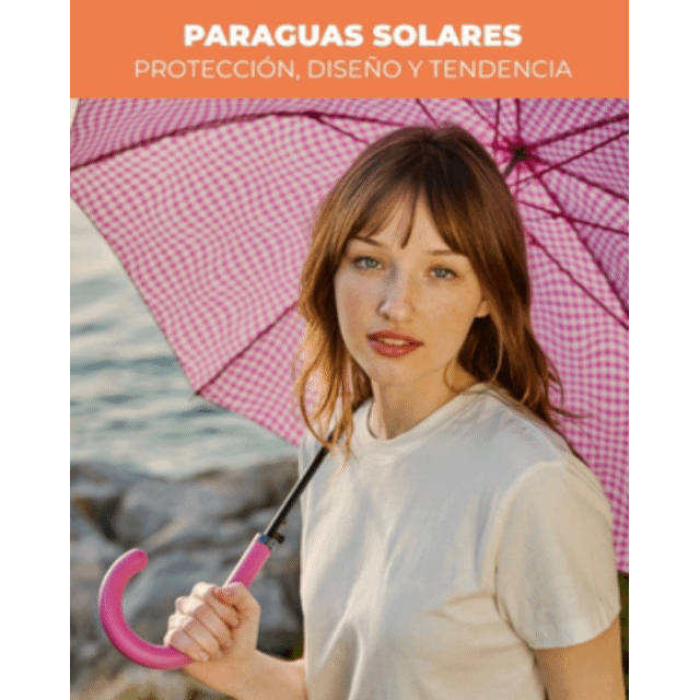 Paraguas Largo Vichy.