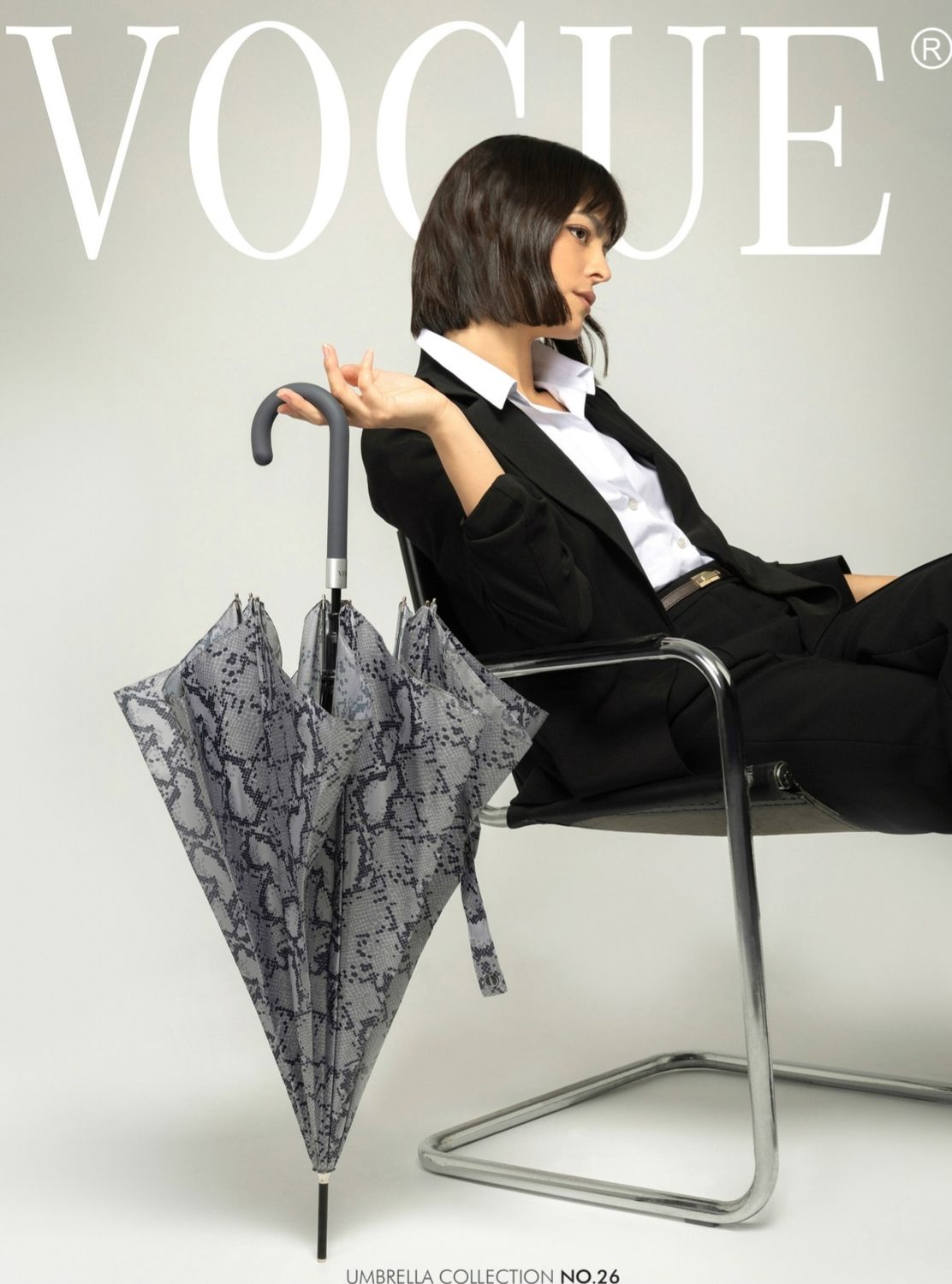 Paraguas Vogue Snake largo.