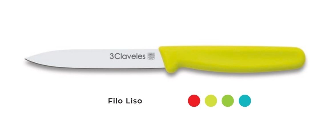 Cuchillo 3Claveles Verduras 10cm.