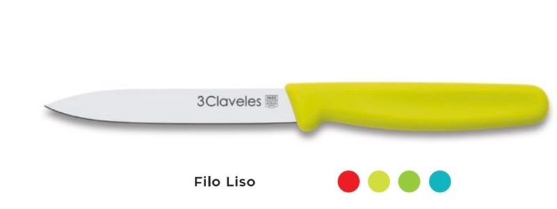Cuchillo 3Claveles Verduras 10cm.