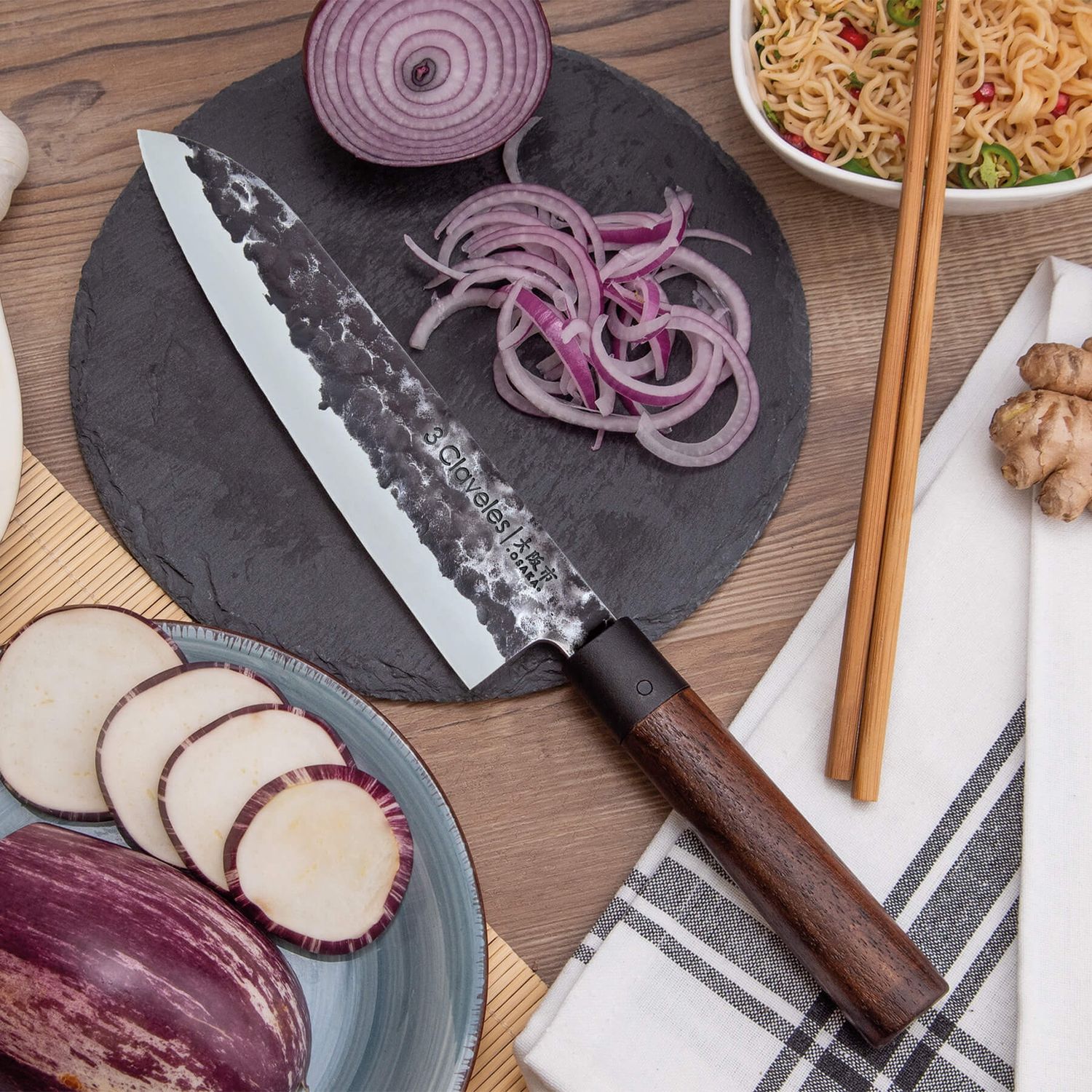 Cuchillo 3Claveles Osaka.