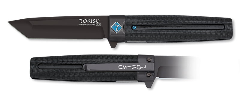 Navaja Tokisu D2 Tanto Negro.