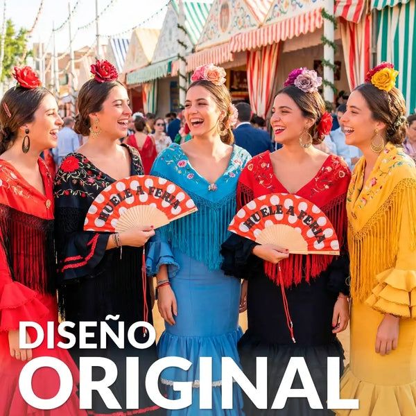 Abanico "Huele a feria"