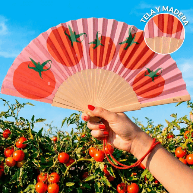 Abanico “Tomates”.