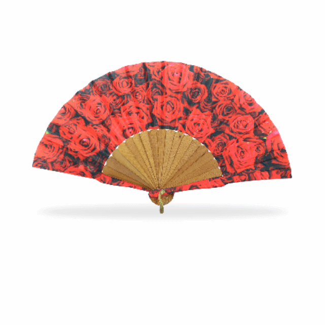 Abanico Rosas 🌹.