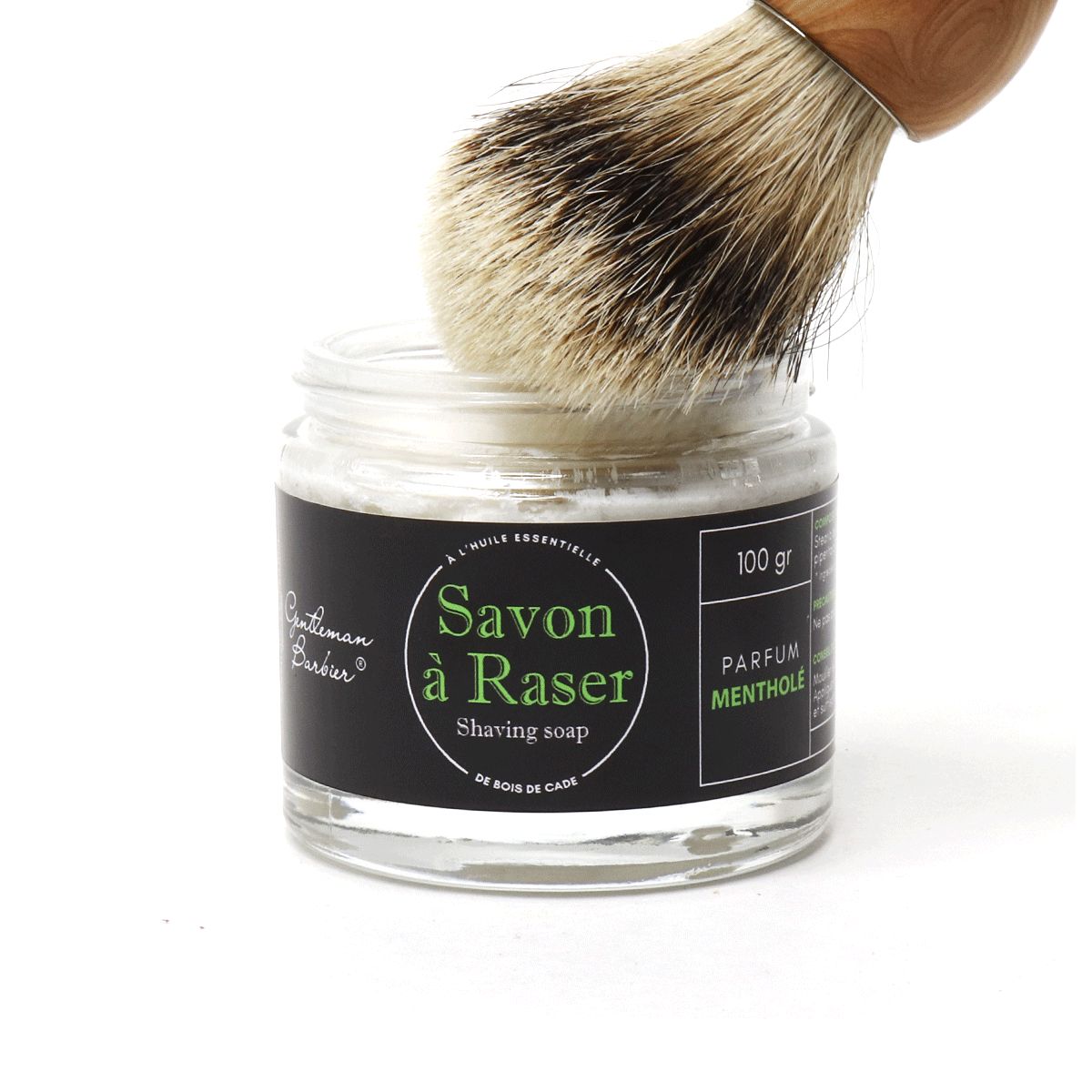 Jabón Gentleman Barbier afeitar.