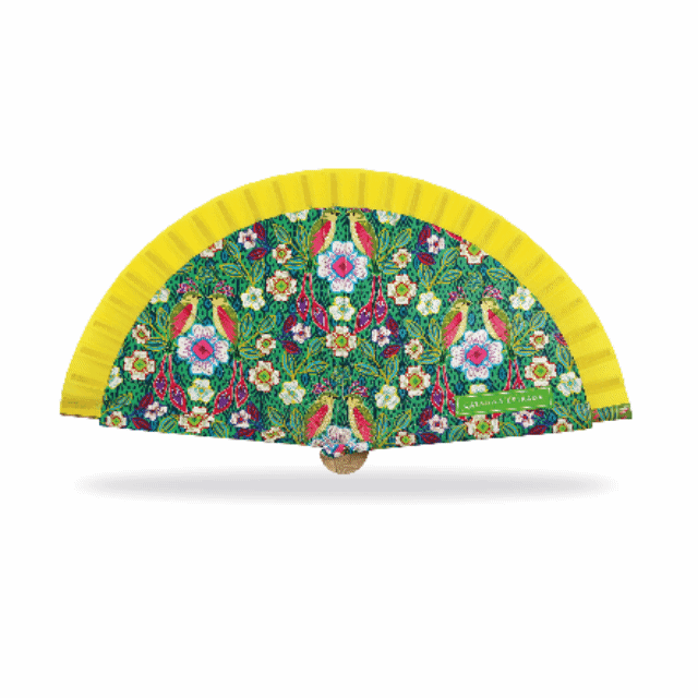 Abanico Catalina Estrada Floral.