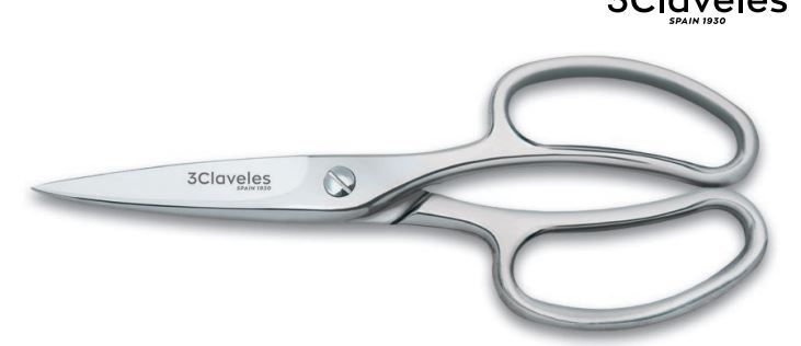 Tijera 3Claveles Cocina 20cm.