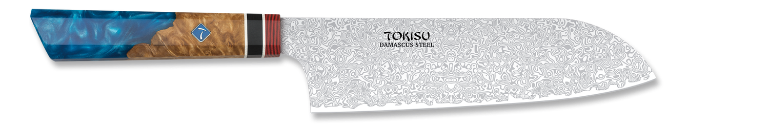 Cuchillo SANTOKU TOKISU .