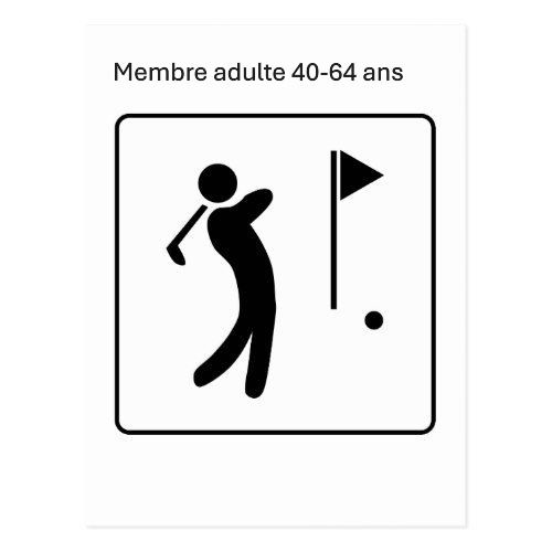 Membre adulte (40-64 ans)