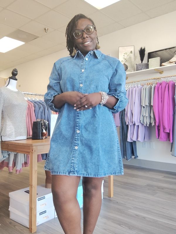 Layla Denim Dress