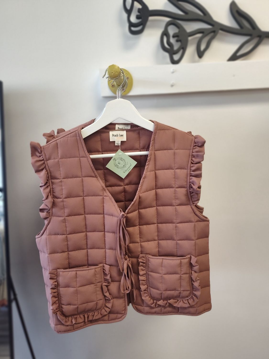 STACIA PADDED VEST (Final Sale)