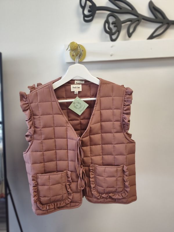 STACIA PADDED VEST (Final Sale)