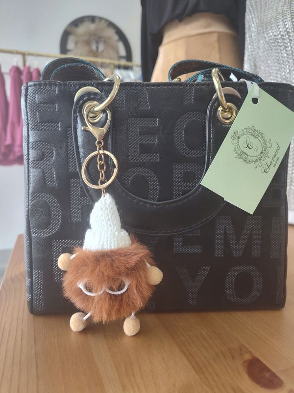 Letter Vegan Leather Crossbody