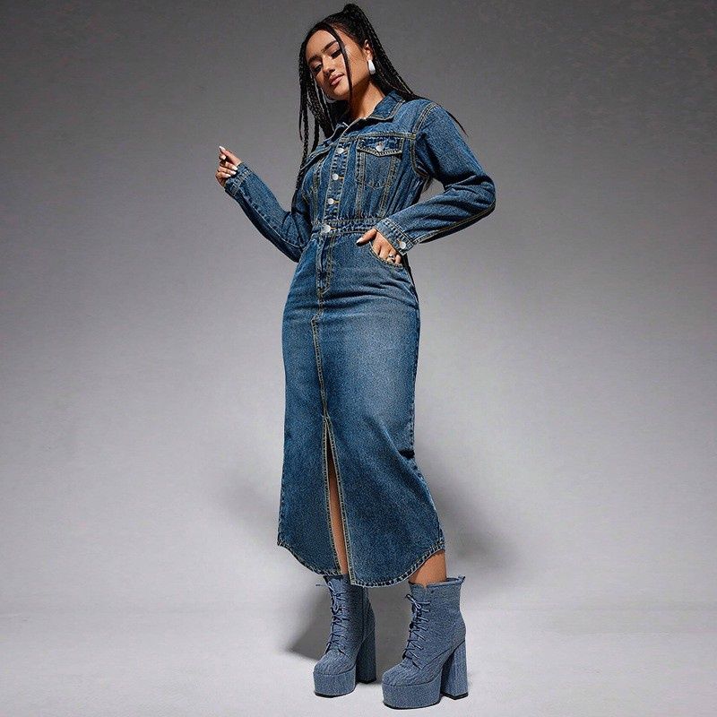 DeeDee Denim Dress