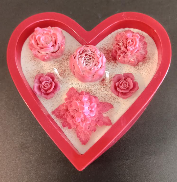 Heart Candle / Candele cuore
