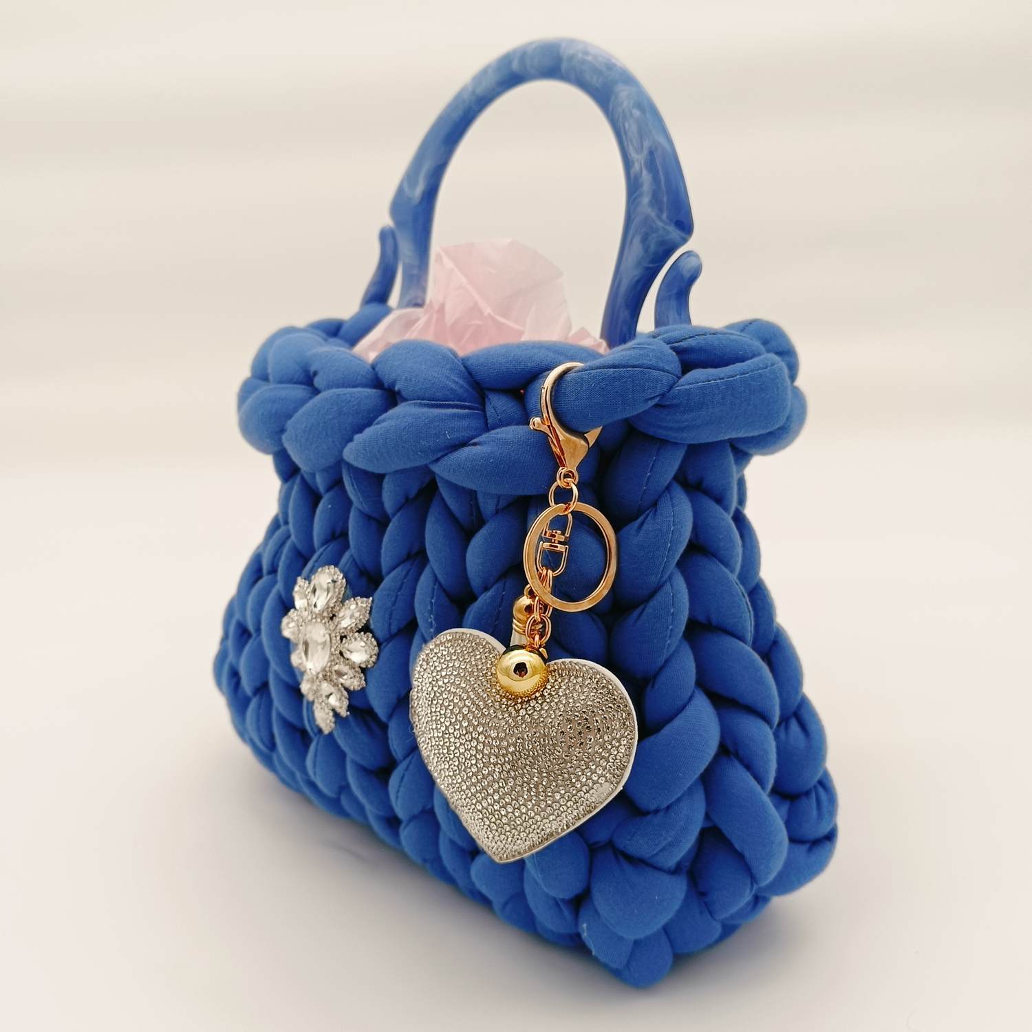 Decorated chunky bag / Borsetta chunky decorata