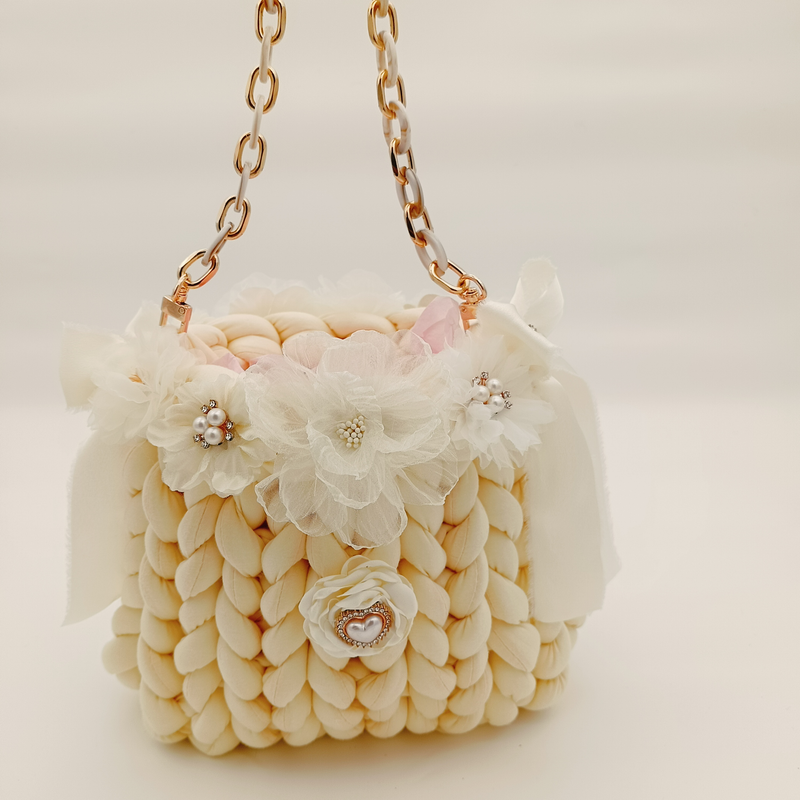 Decorated chunky bag / Borsetta chunky decorata