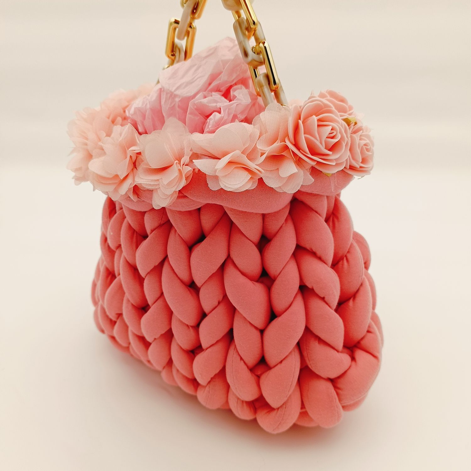 Decorated chunky bag / Borsetta chunky decorata