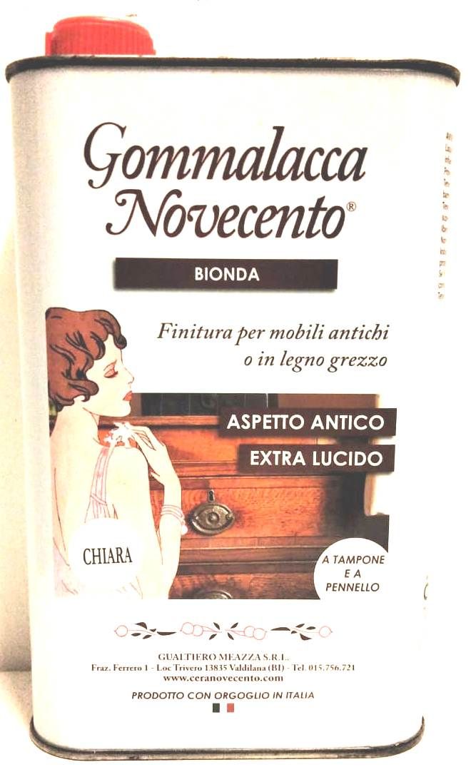 gommalacca bionda chiara
