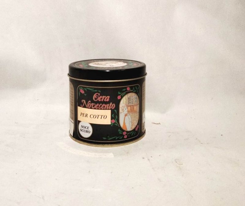 cera in pasta solida  per cotto 500ml marrone scuro