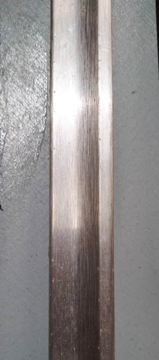 asta argento foglia m 3 asta argento foglia m 3