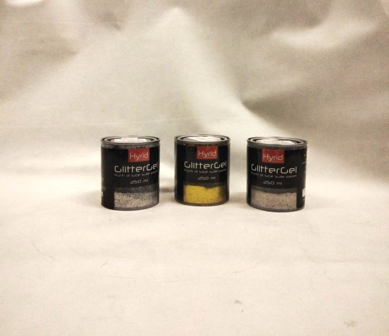 glitter gel per pitture 250ml