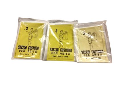 sacchi custodia per abito 3pz sacchi custodia per abito 3pz