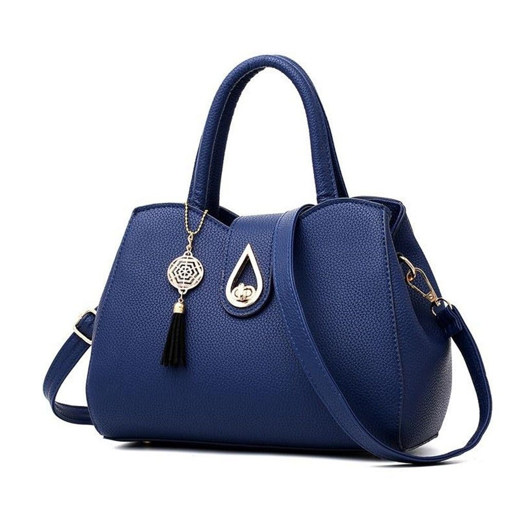 Portable Fashion Casual Shoulder Bag For Women, Color: Blue