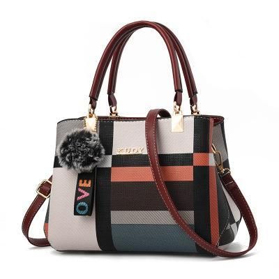 Unique Fashion Messenger Bag For Young Women, Color: Claret