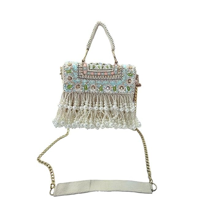 Women Multi Cardboard Bags for Women/Girl&#39;s Handmade Embroided Long