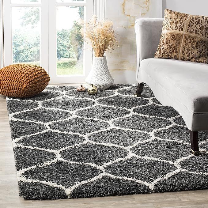 Carpets for Living Room 4x6 Feet | Dark/Grey