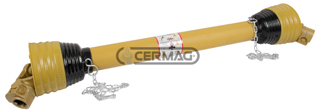 Cardano con profilo triangolare spinato  Categoria 4  Lunghezza 800 mm