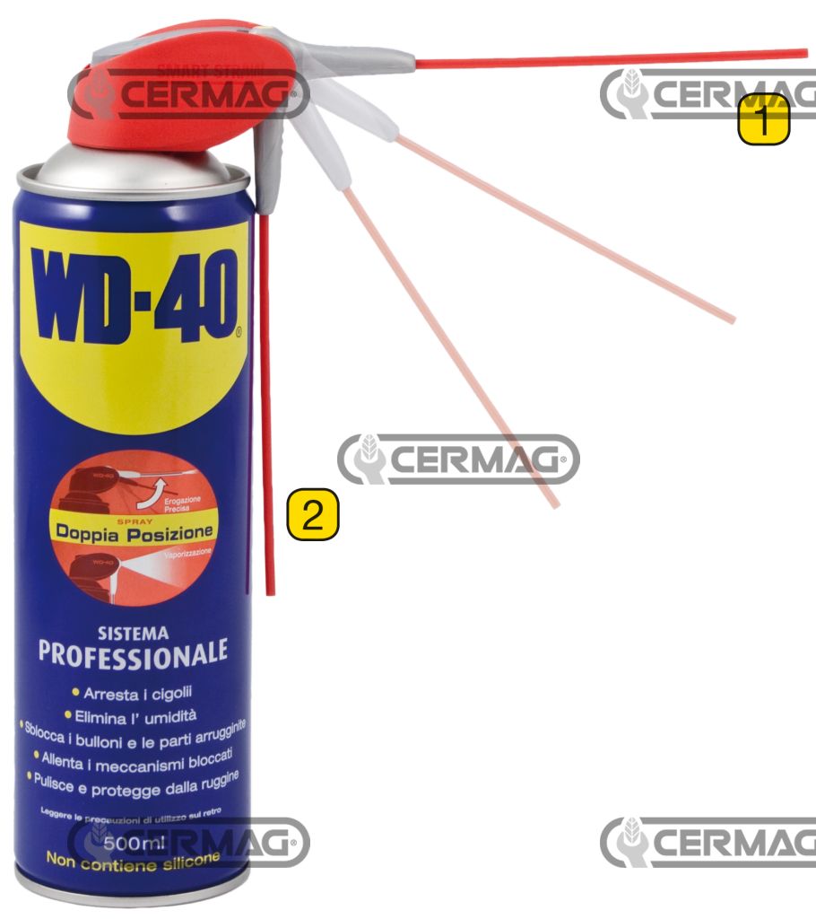 SPRAY MULTIUSO WD40-BOMBOLA 500ML CODICE:20400